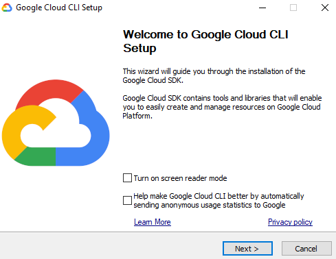 GCloud Installer